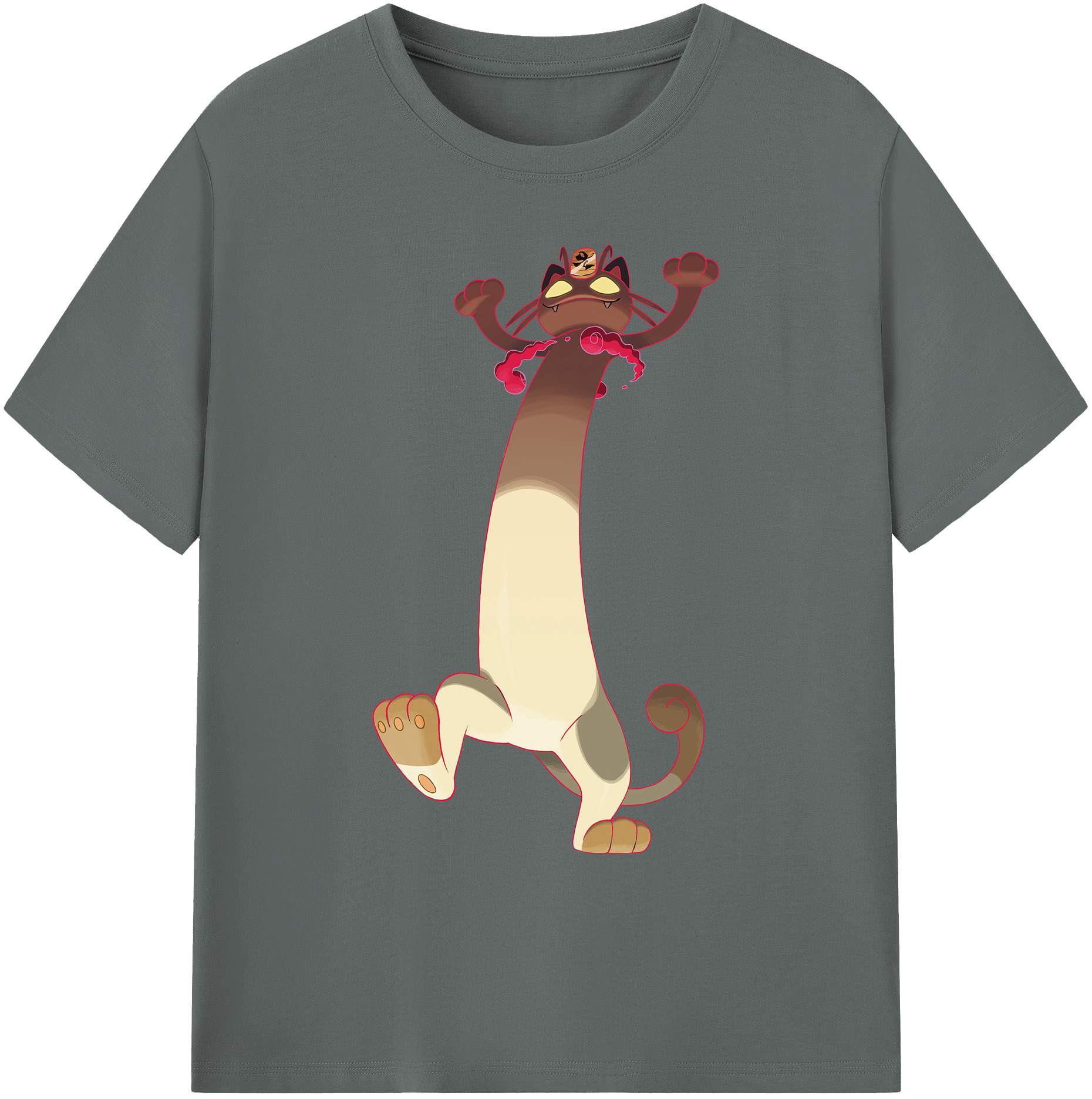 （画像用） ポケットモンスター Pokémon 綿100％ メンズ半袖Tシャツ｜肌触りやわらか＆通気性